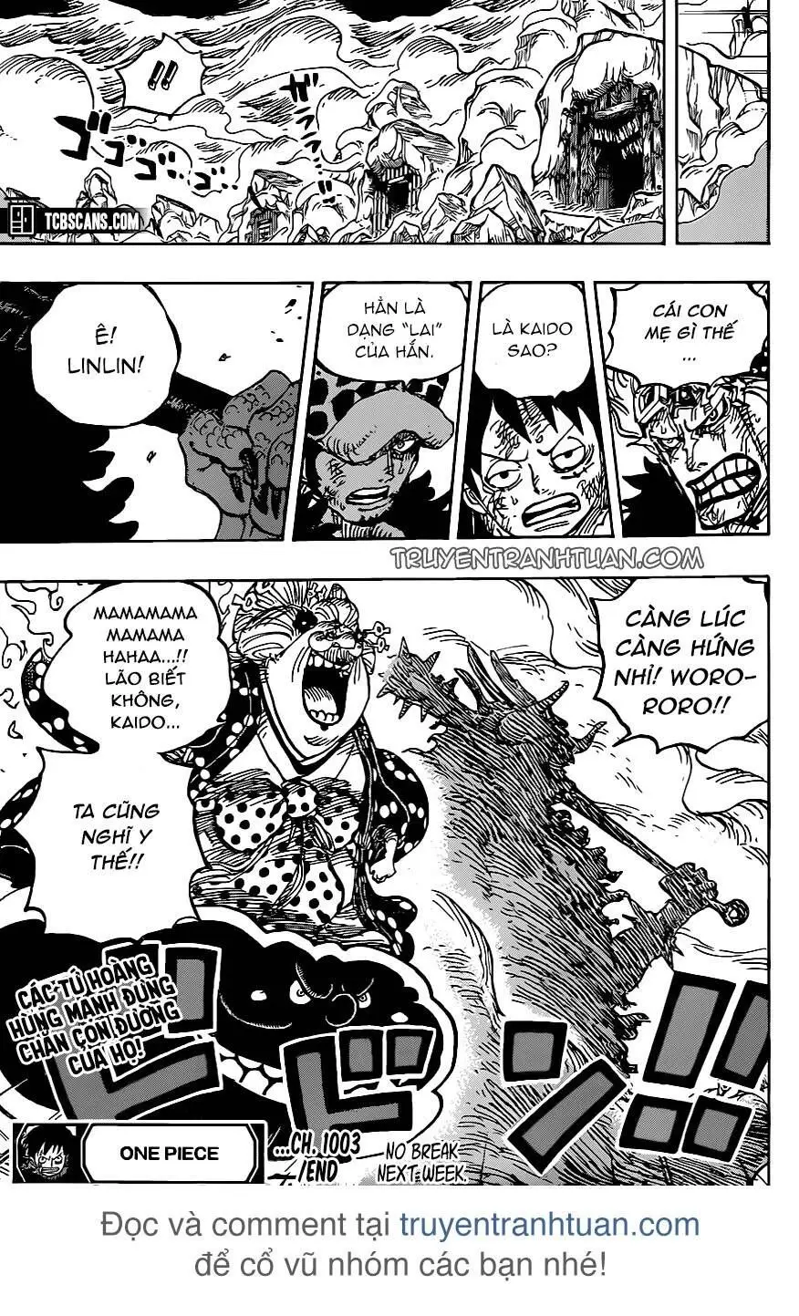 One Piece Chương 1003 – trang 13