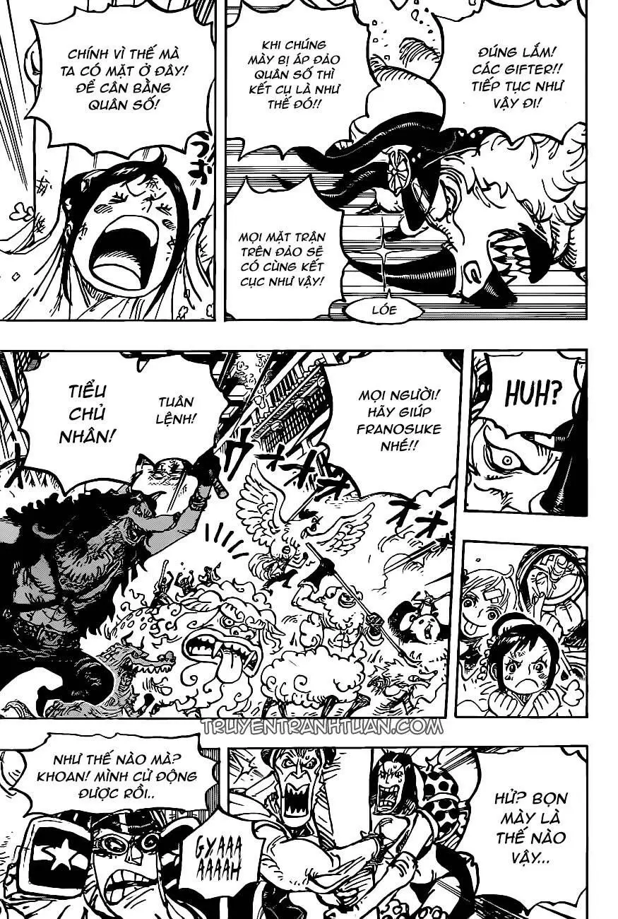 One Piece Chương 1004 – trang 10