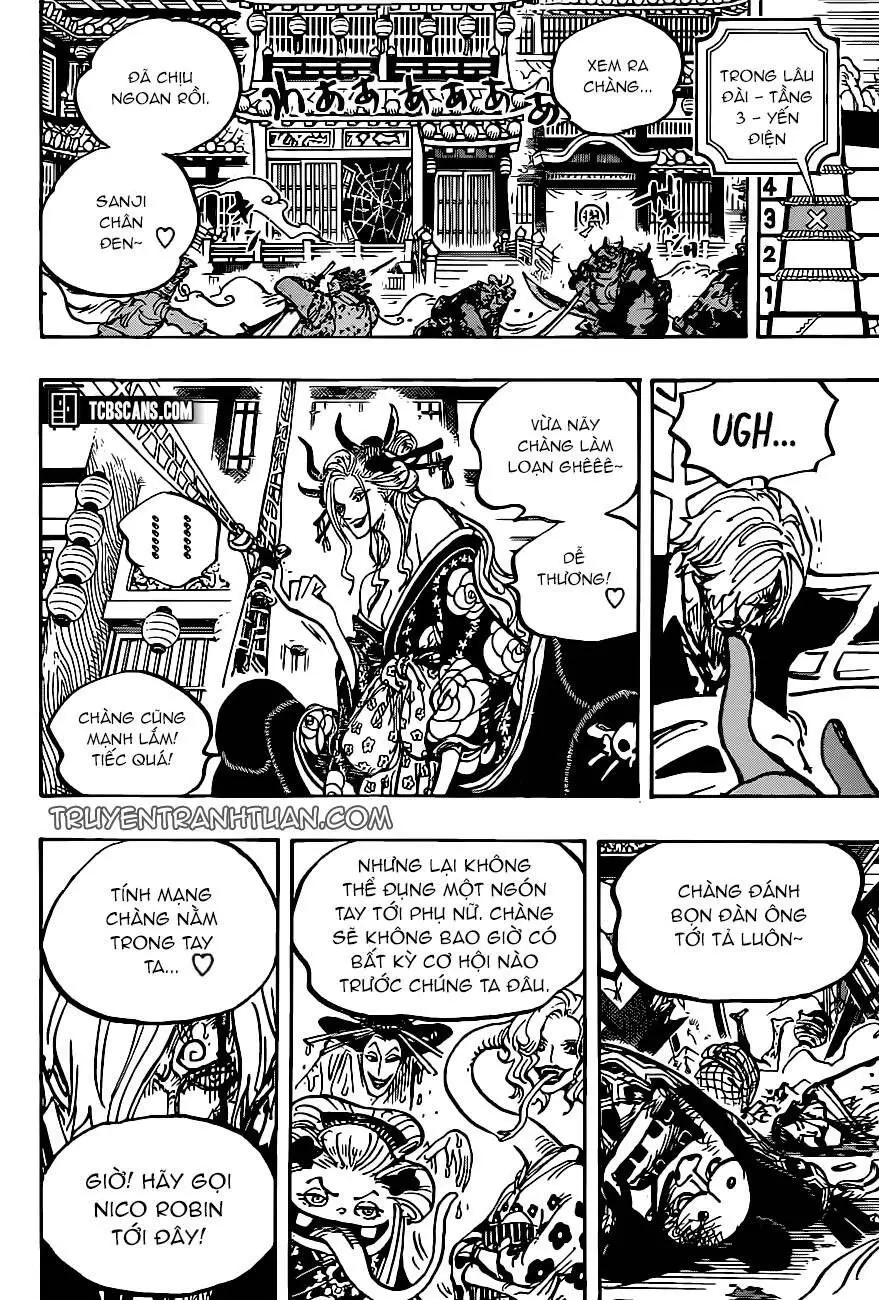 One Piece Chương 1004 – trang 14
