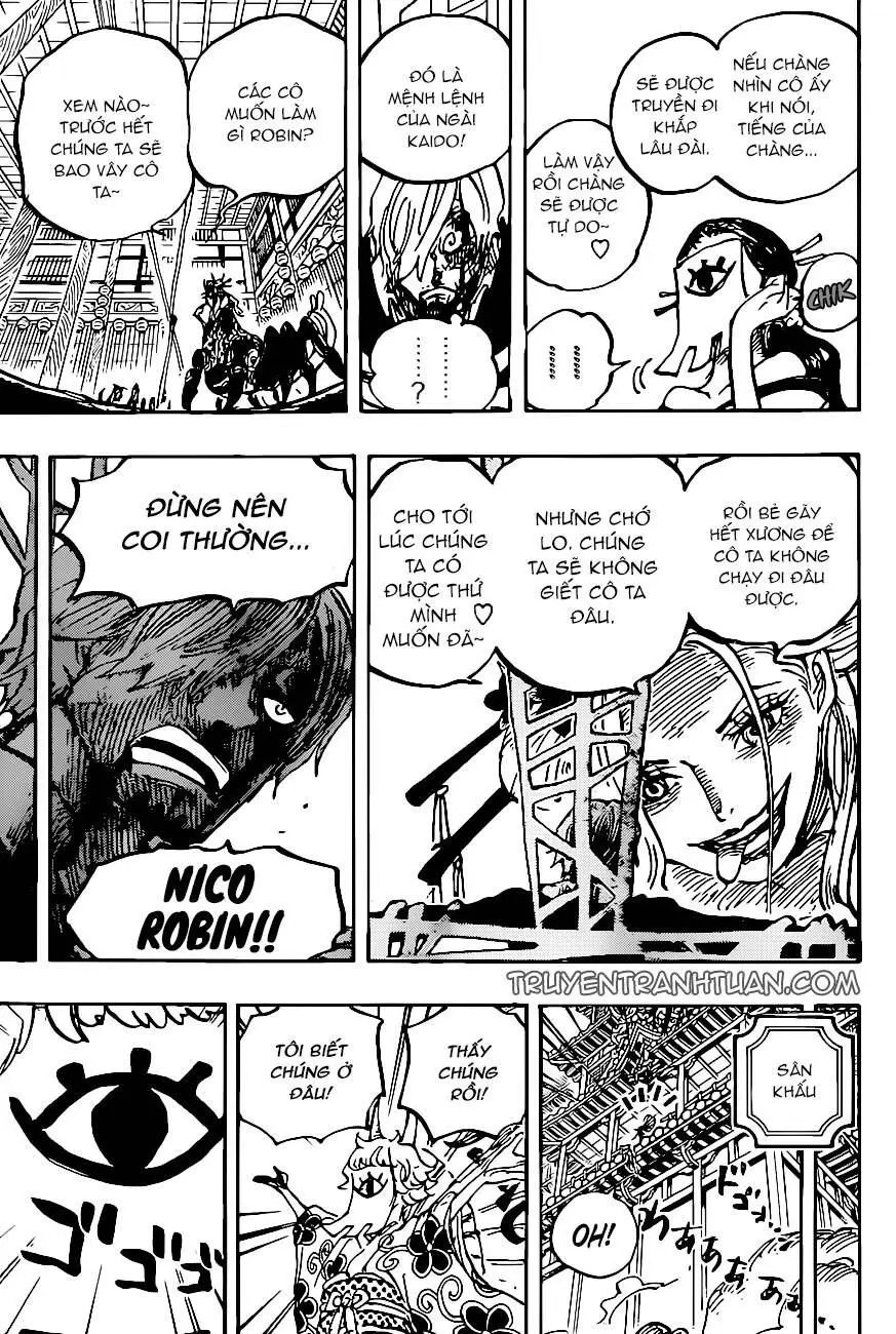 One Piece Chương 1004 – trang 15