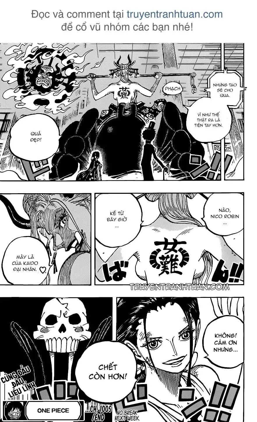 One Piece Chương 1005 – trang 16
