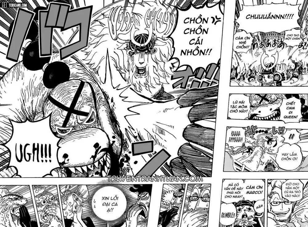 One Piece Chương 1007 – trang 12
