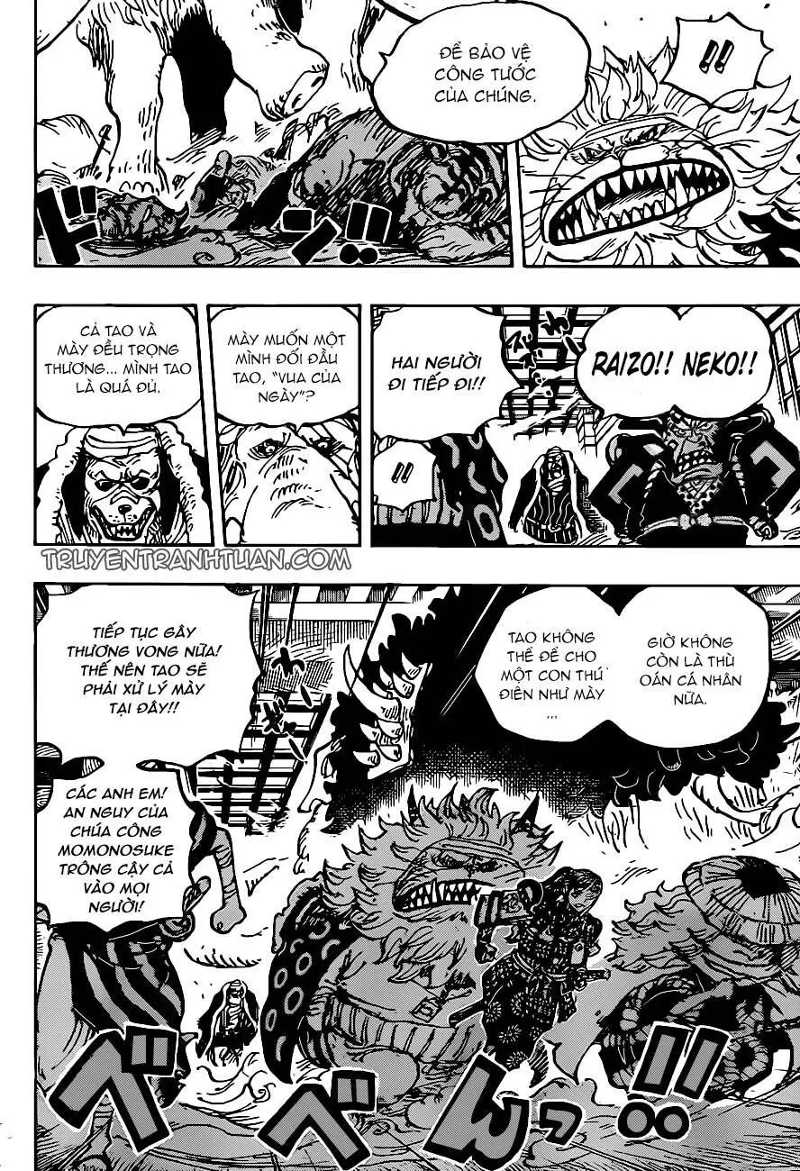 One Piece Chương 1008 – trang 11