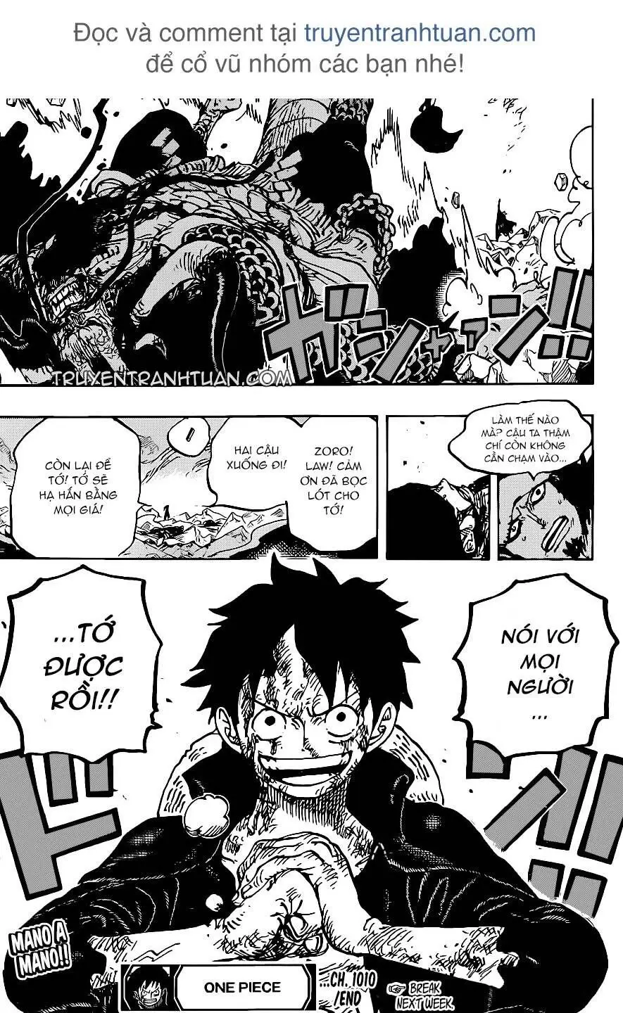 One Piece Chương 1010 – trang 16