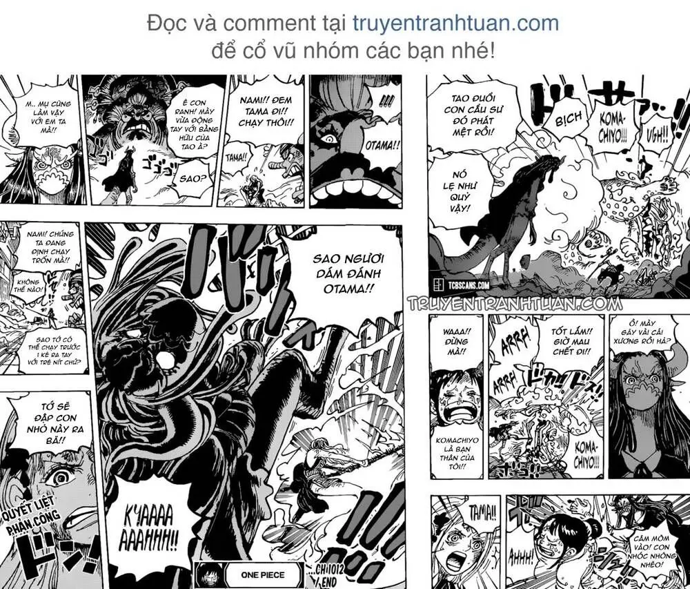 One Piece Chương 1012 – trang 14