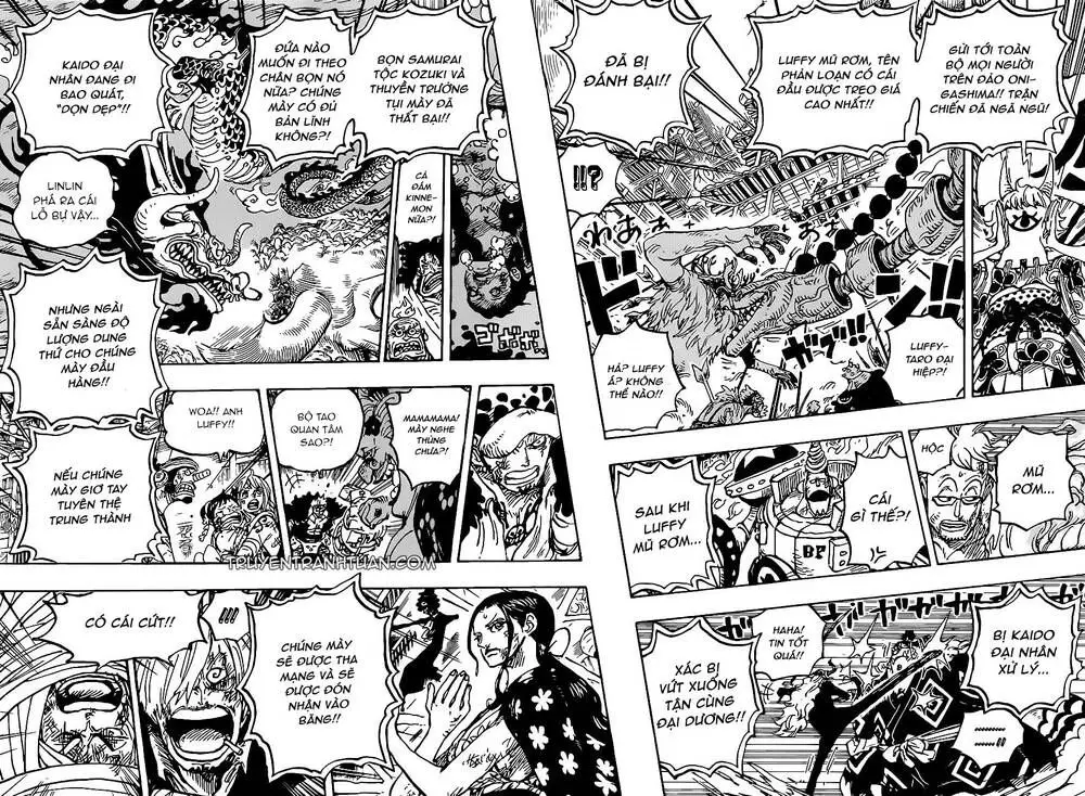 One Piece Chương 1014 – trang 8