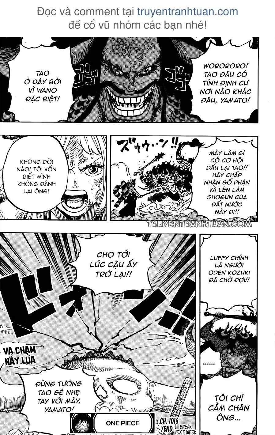 One Piece Chương 1016 – trang 14