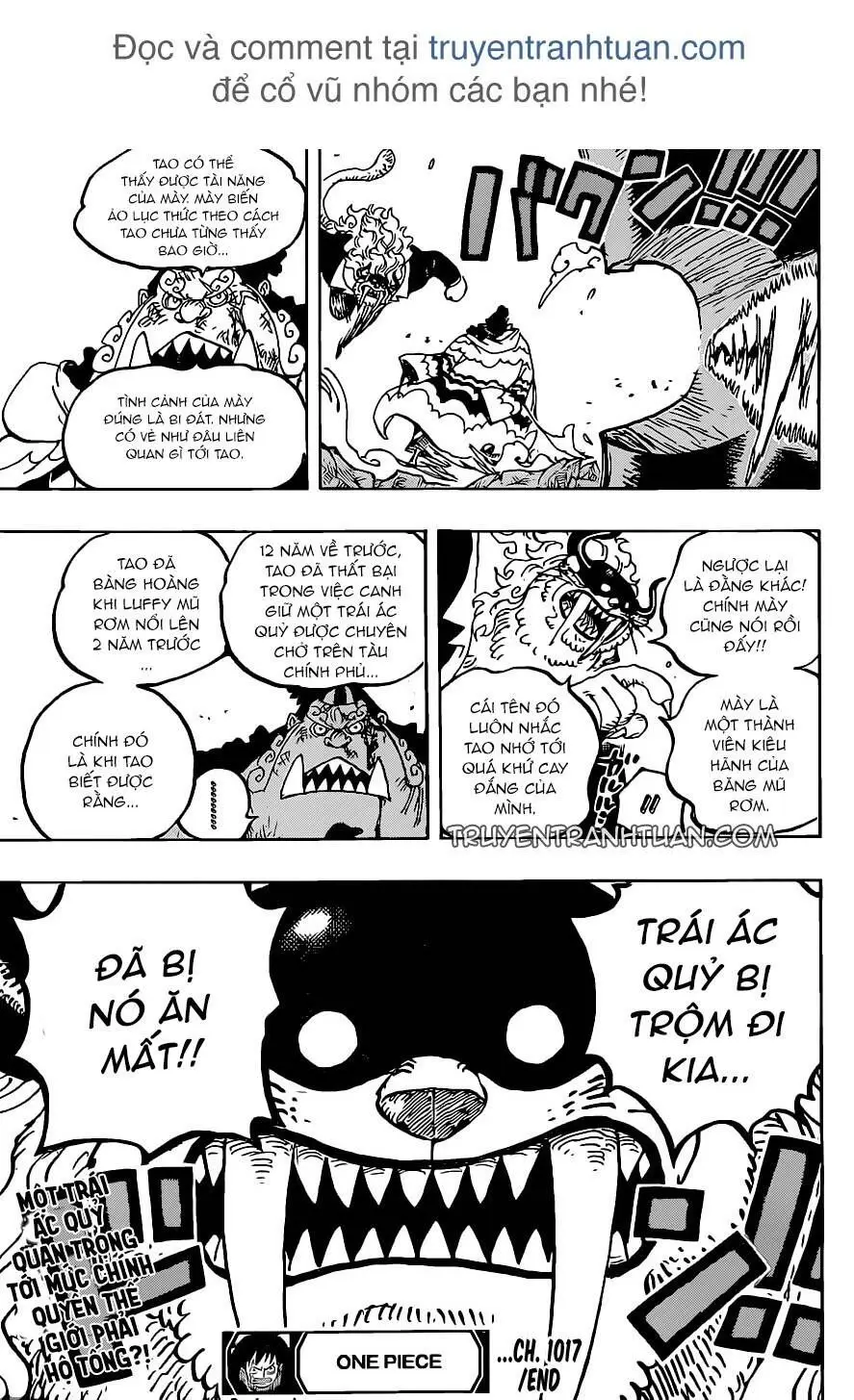One Piece Chương 1017 – trang 17