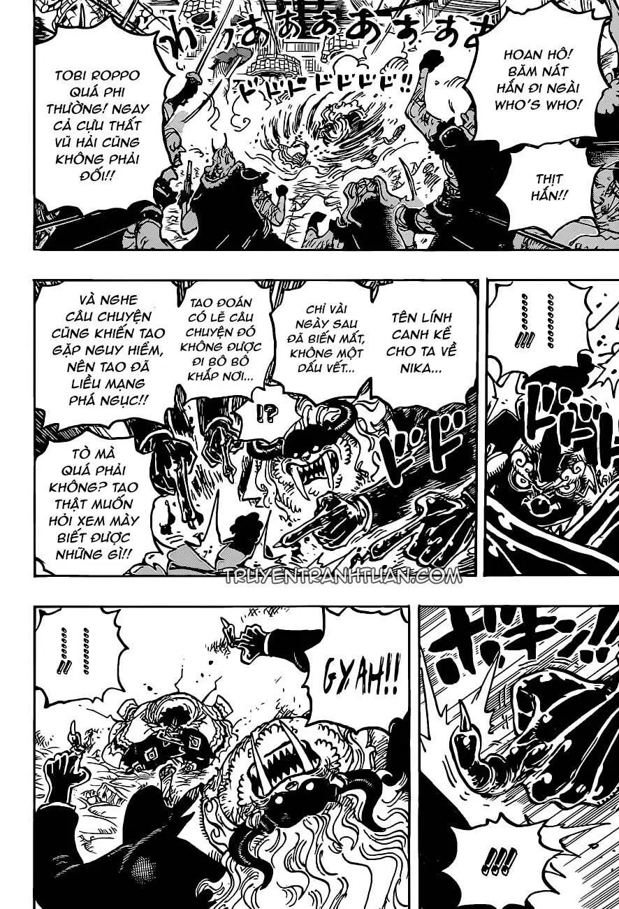 One Piece Chương 1018 – trang 14