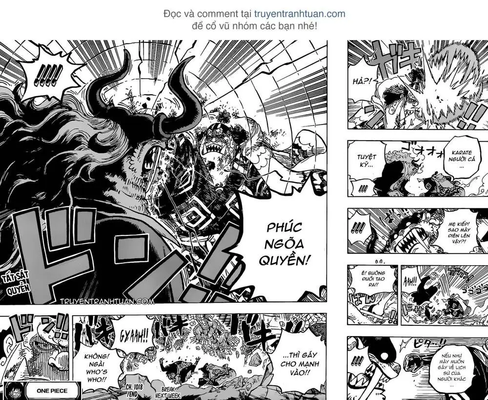 One Piece Chương 1018 – trang 16