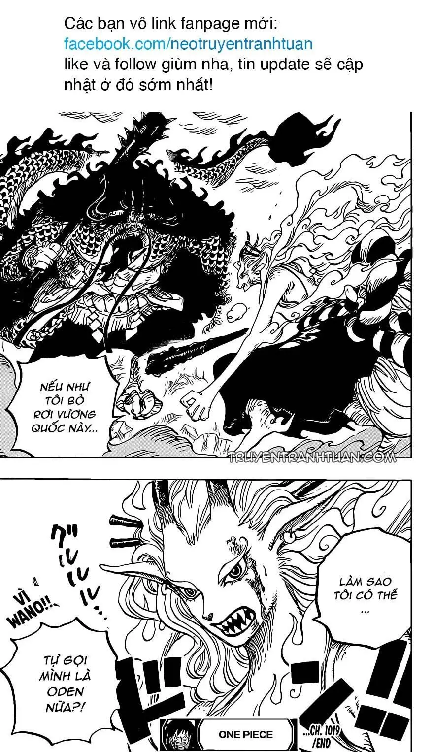 One Piece Chương 1019 – trang 19