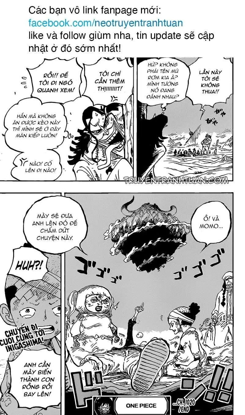 One Piece Chương 1020 – trang 17