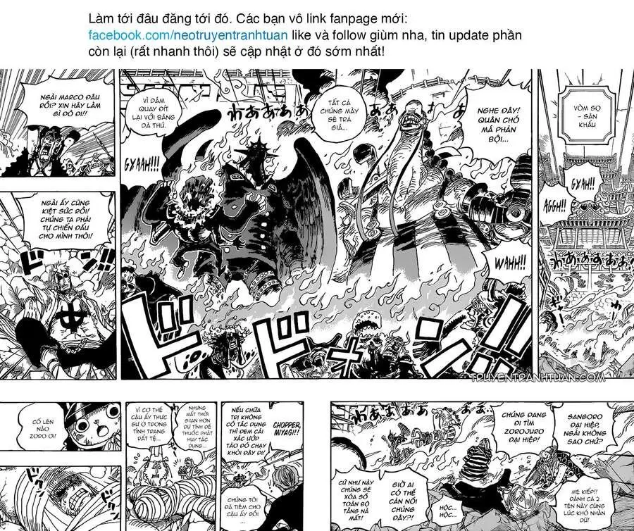 One Piece Chương 1022 – trang 10