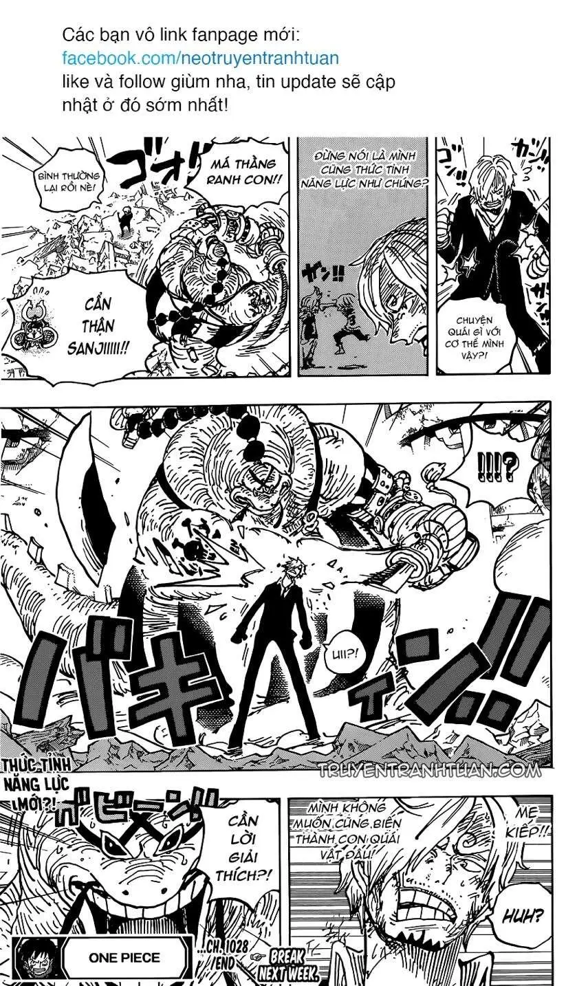One Piece Chương 1028 – trang 17