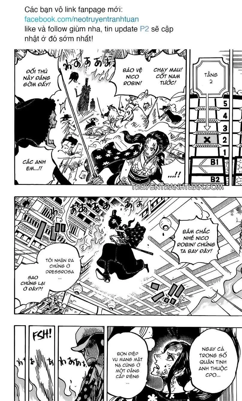 One Piece Chương 1031 – trang 11