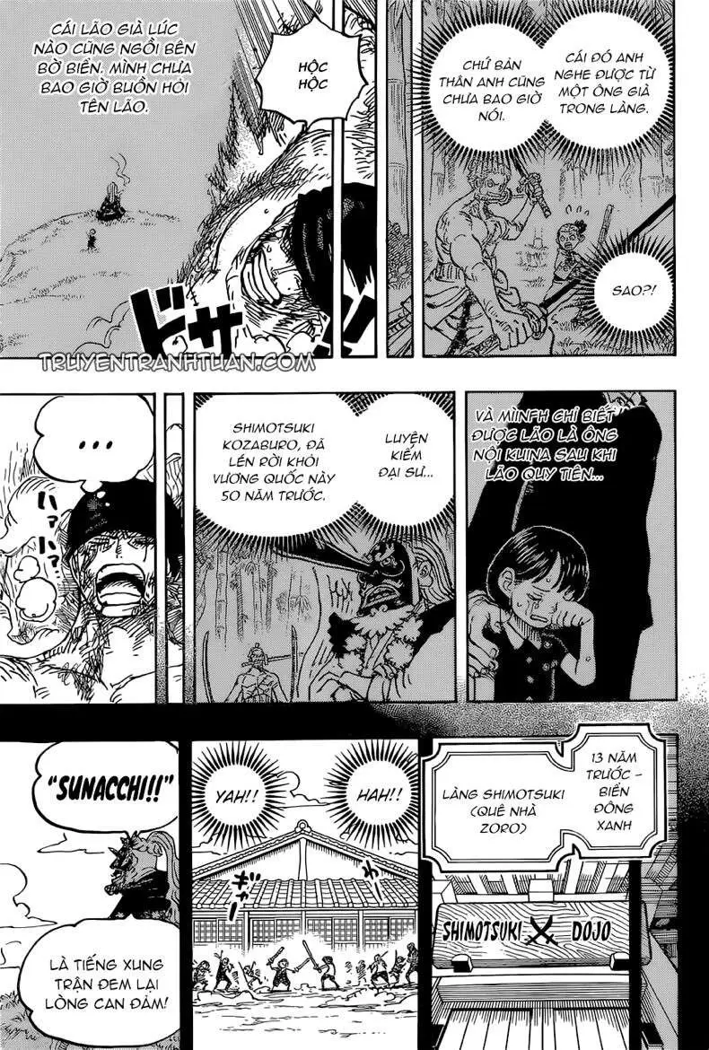 One Piece Chương 1033 – trang 11