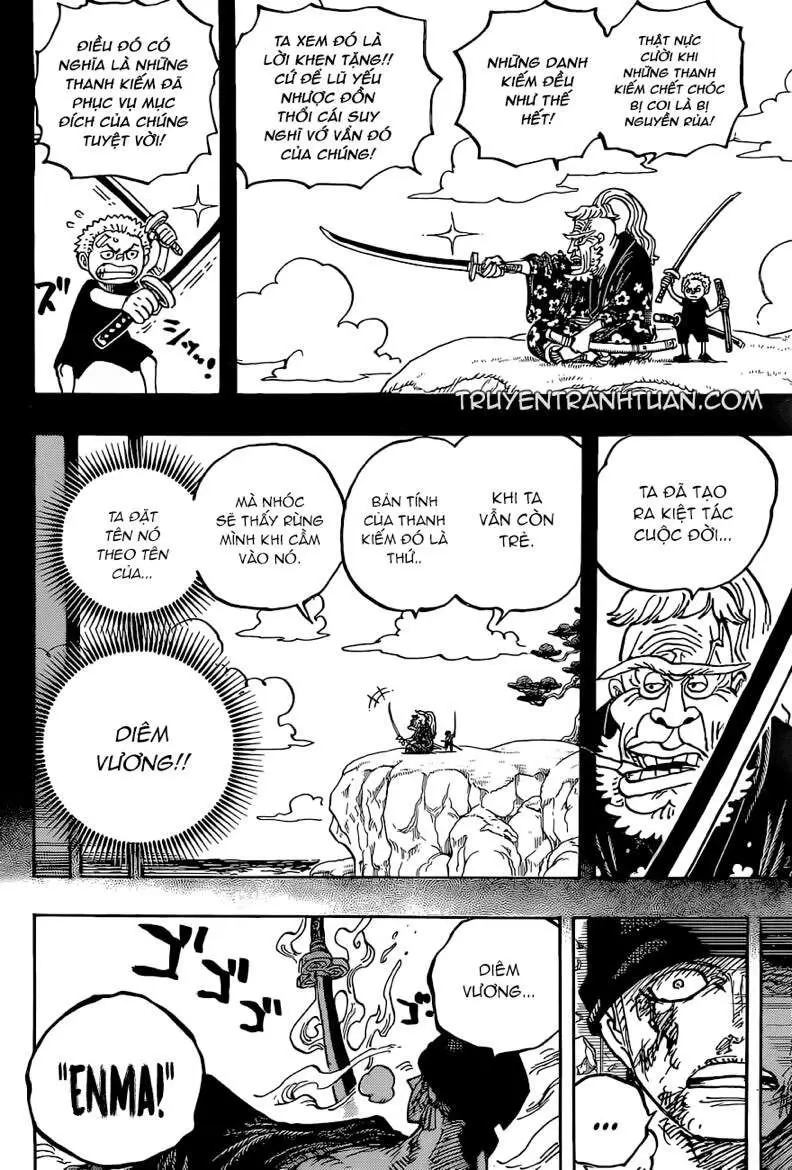 One Piece Chương 1033 – trang 14