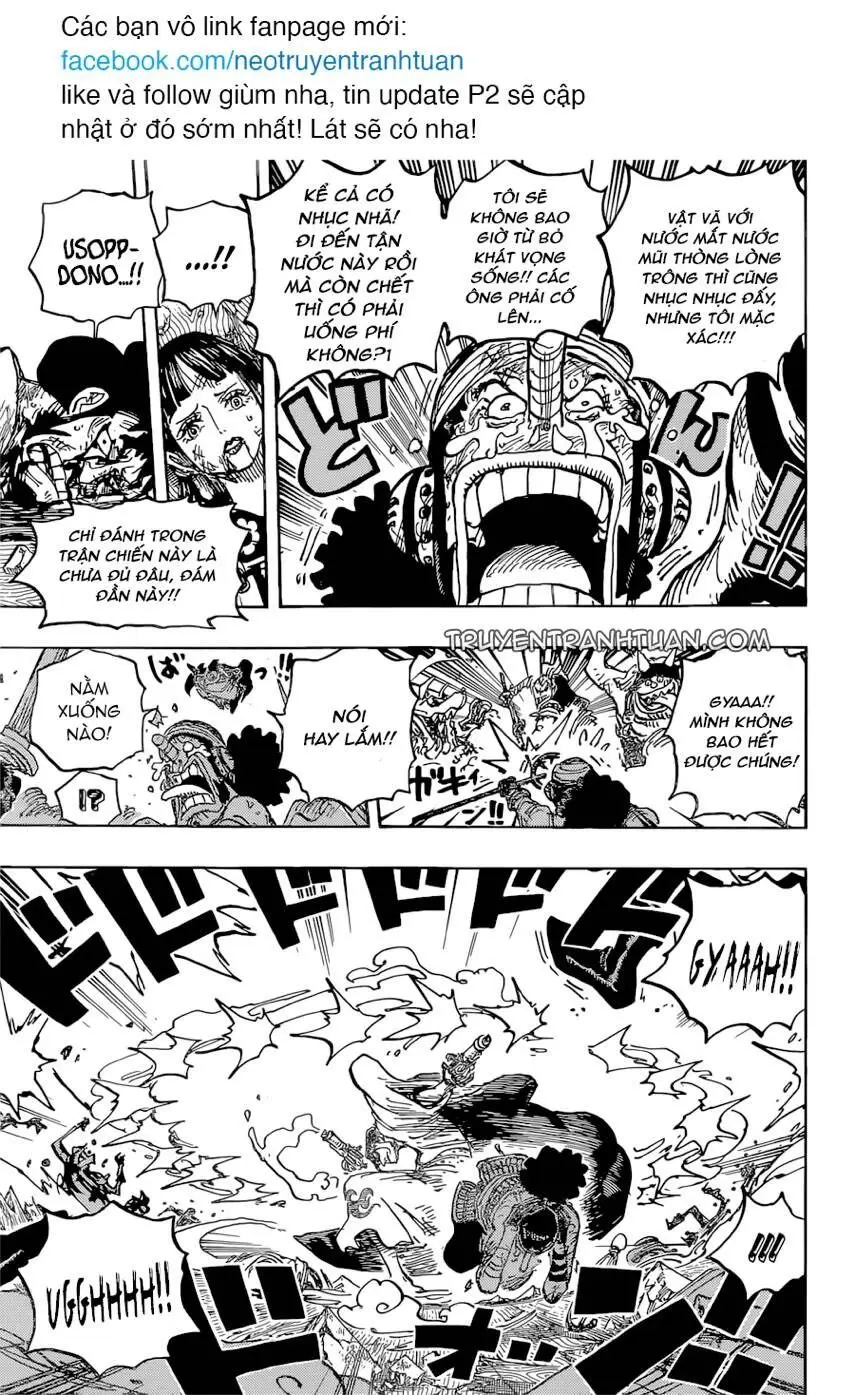 One Piece Chương 1036 – trang 9