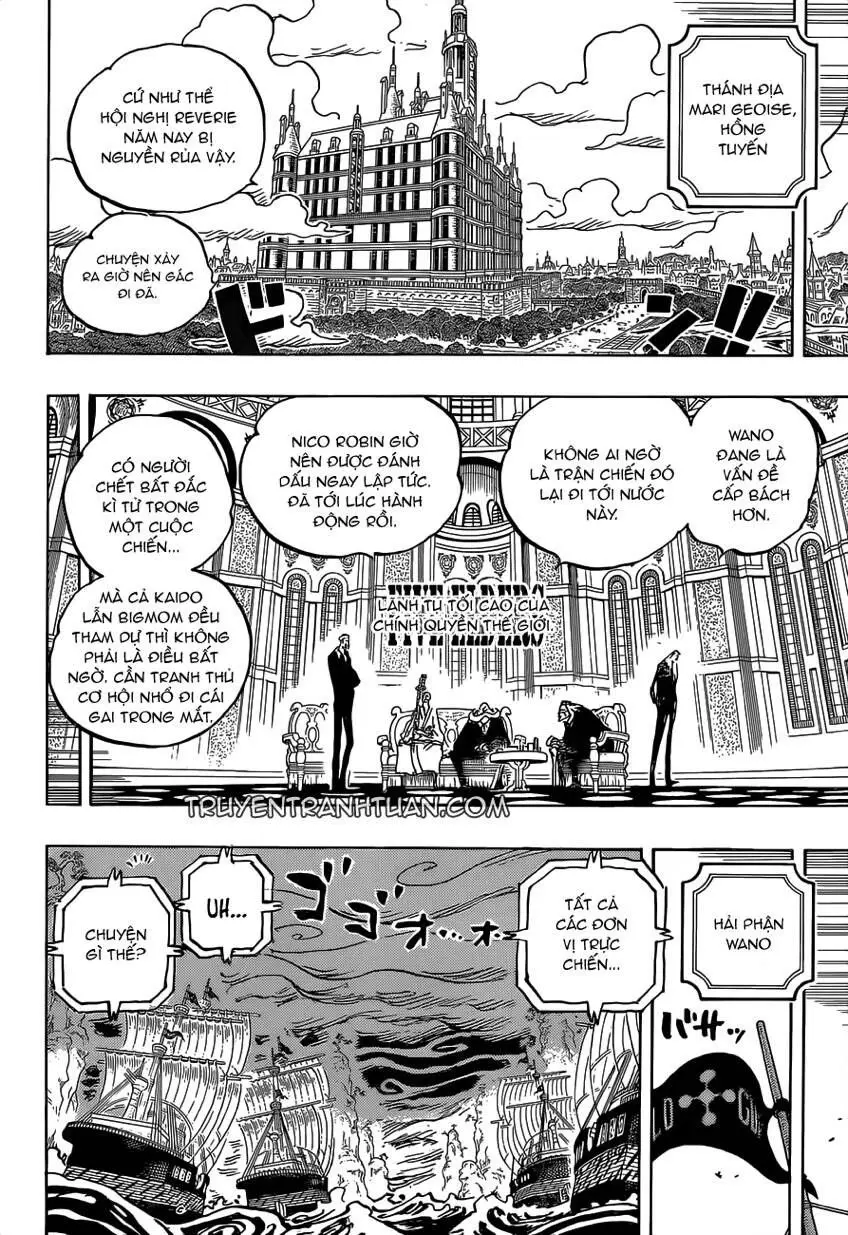 One Piece Chương 1037 – trang 14