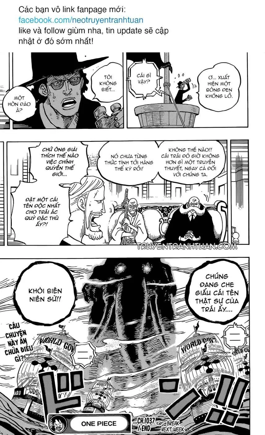 One Piece Chương 1037 – trang 15