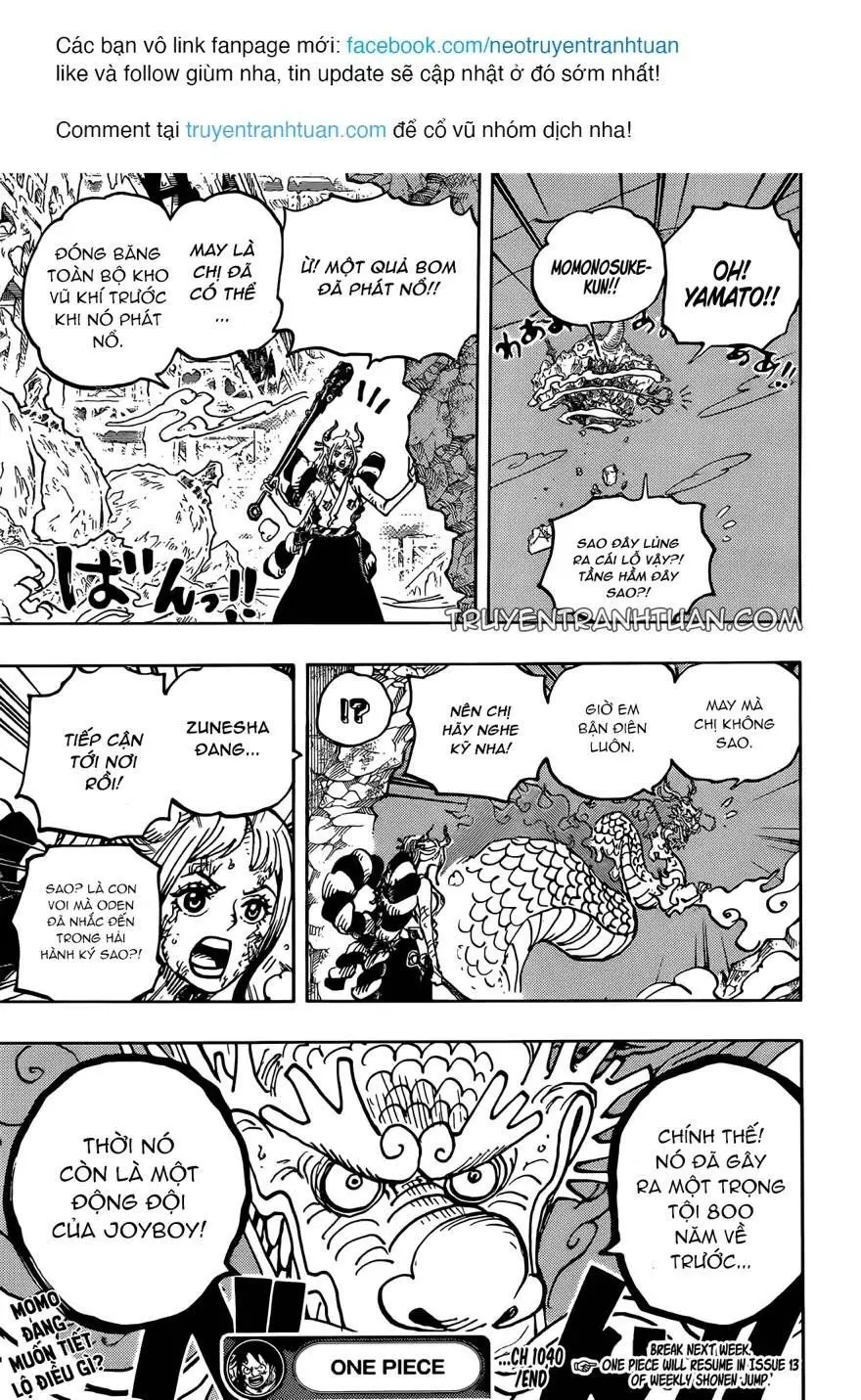 One Piece Chương 1040 – trang 12