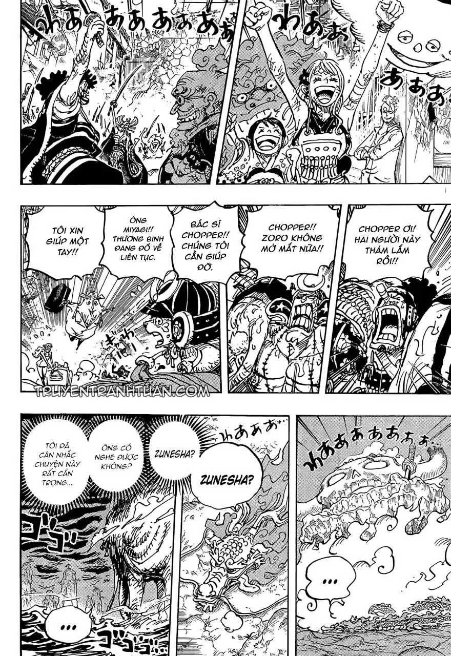 One Piece Chương 1050 – trang 8