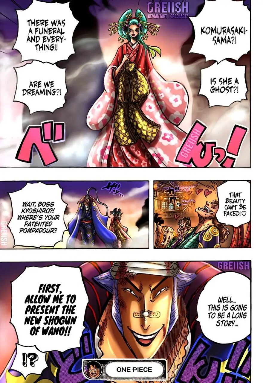 One Piece Chương 1050 – trang 18