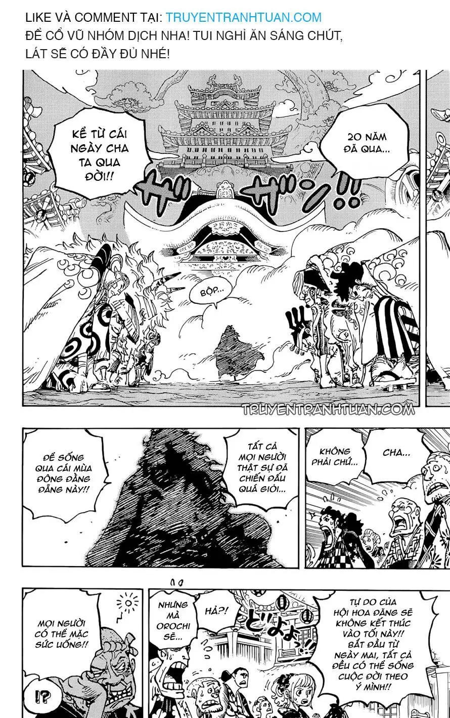 One Piece Chương 1051 – trang 8
