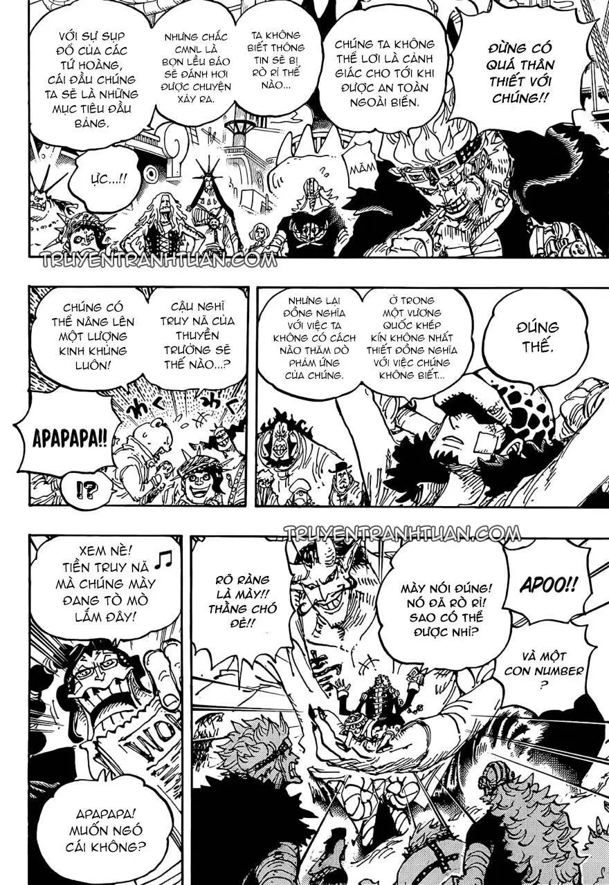 One Piece Chương 1052 – trang 14