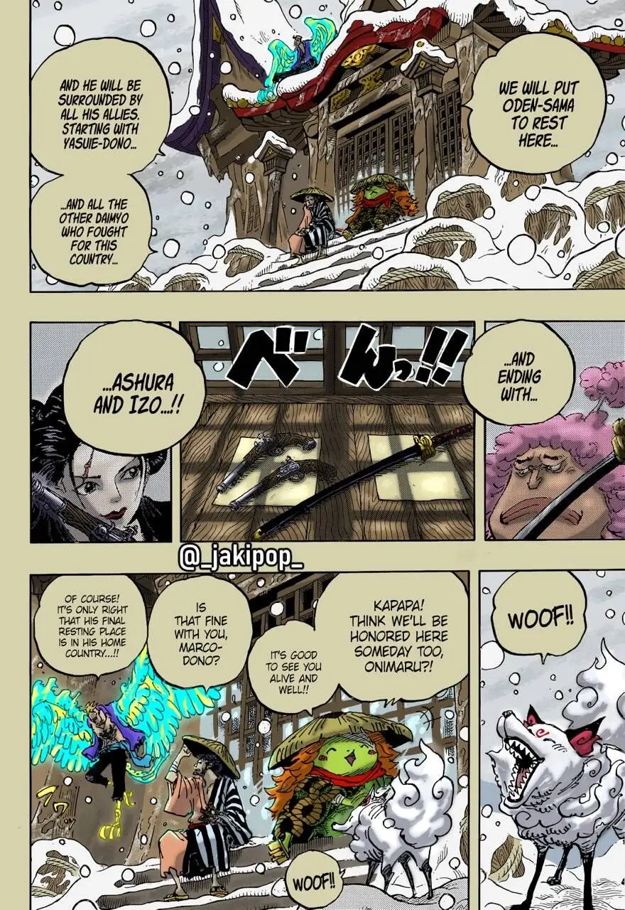 One Piece Chương 1052 – trang 16
