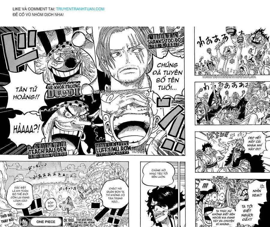 One Piece Chương 1053 – trang 14