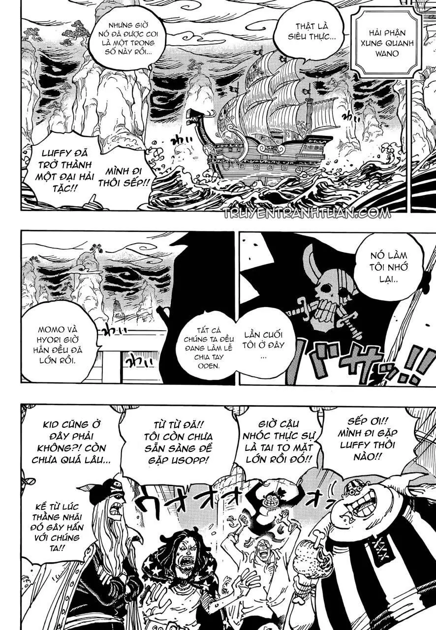 One Piece Chương 1054 – trang 8