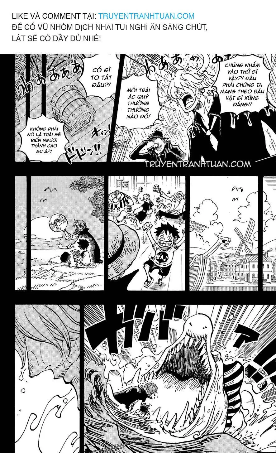 One Piece Chương 1054 – trang 10