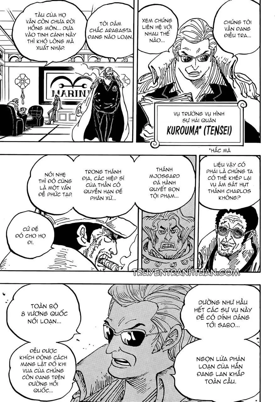 One Piece Chương 1054 – trang 15