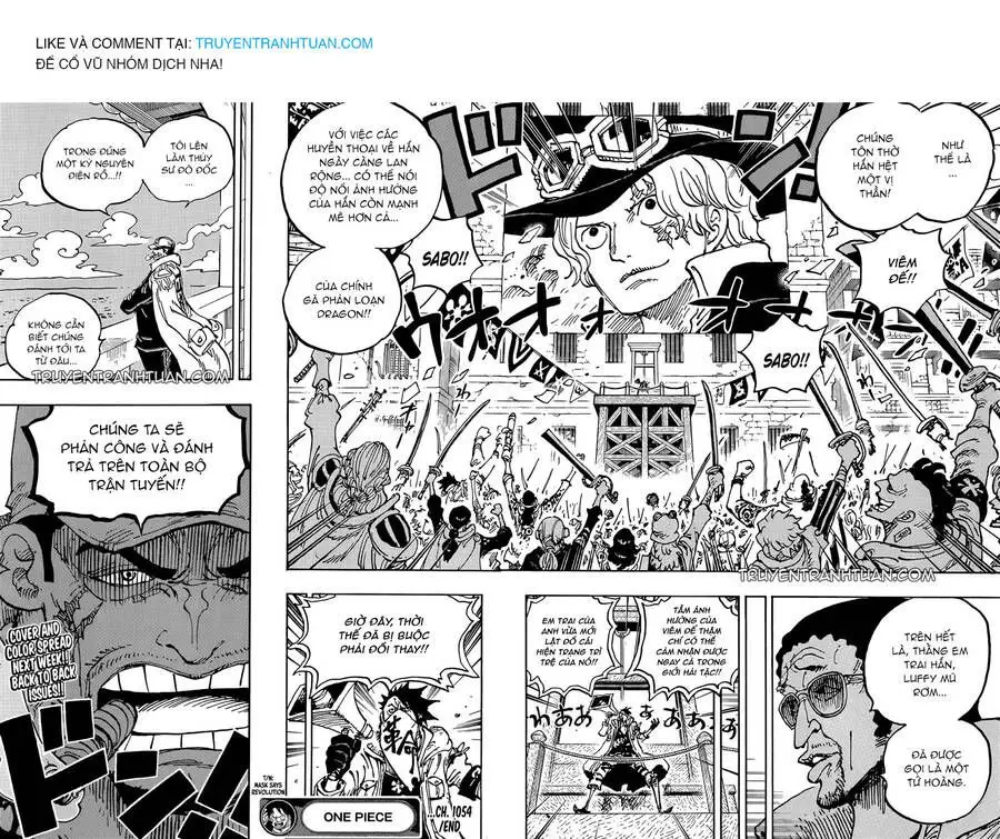 One Piece Chương 1054 – trang 16