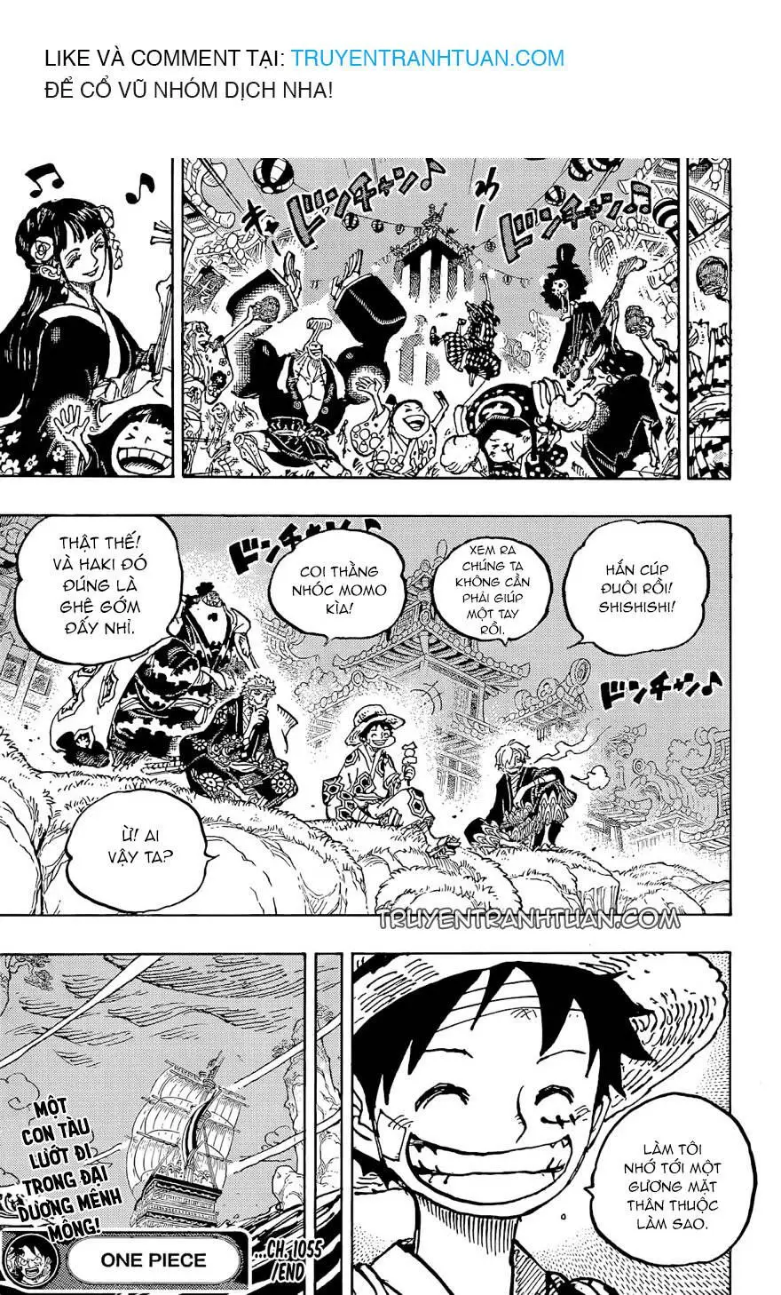 One Piece Chương 1055 – trang 18