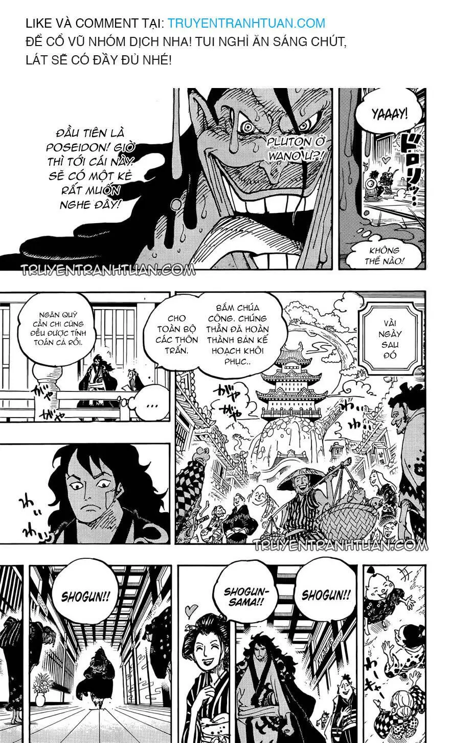 One Piece Chương 1056 – trang 11