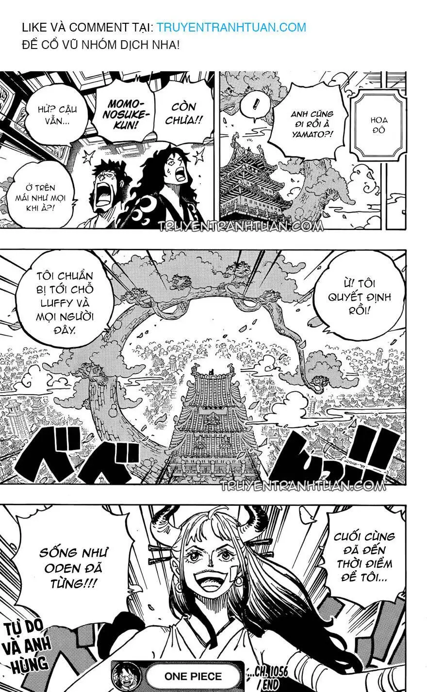 One Piece Chương 1056 – trang 18