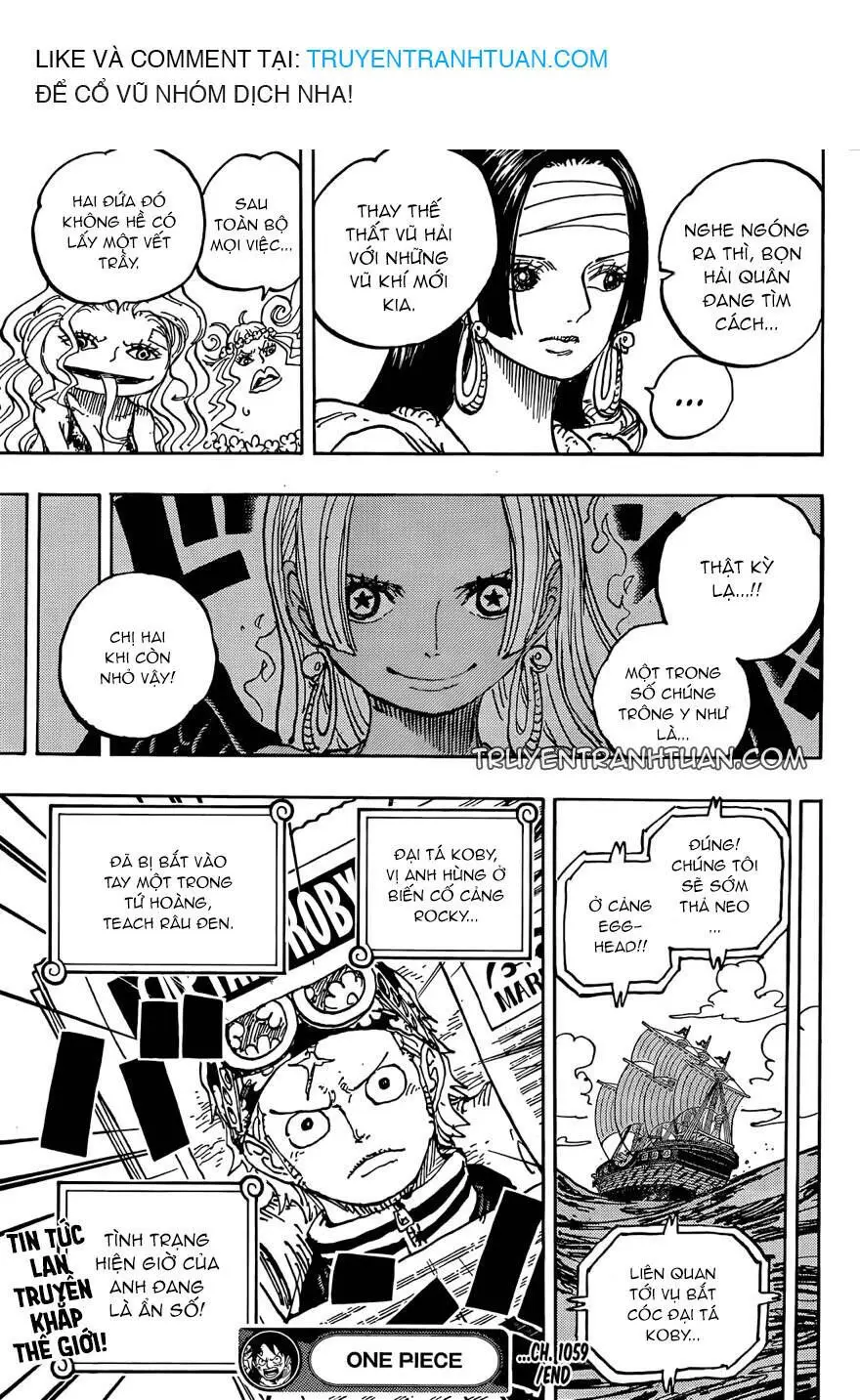 One Piece Chương 1059 – trang 17