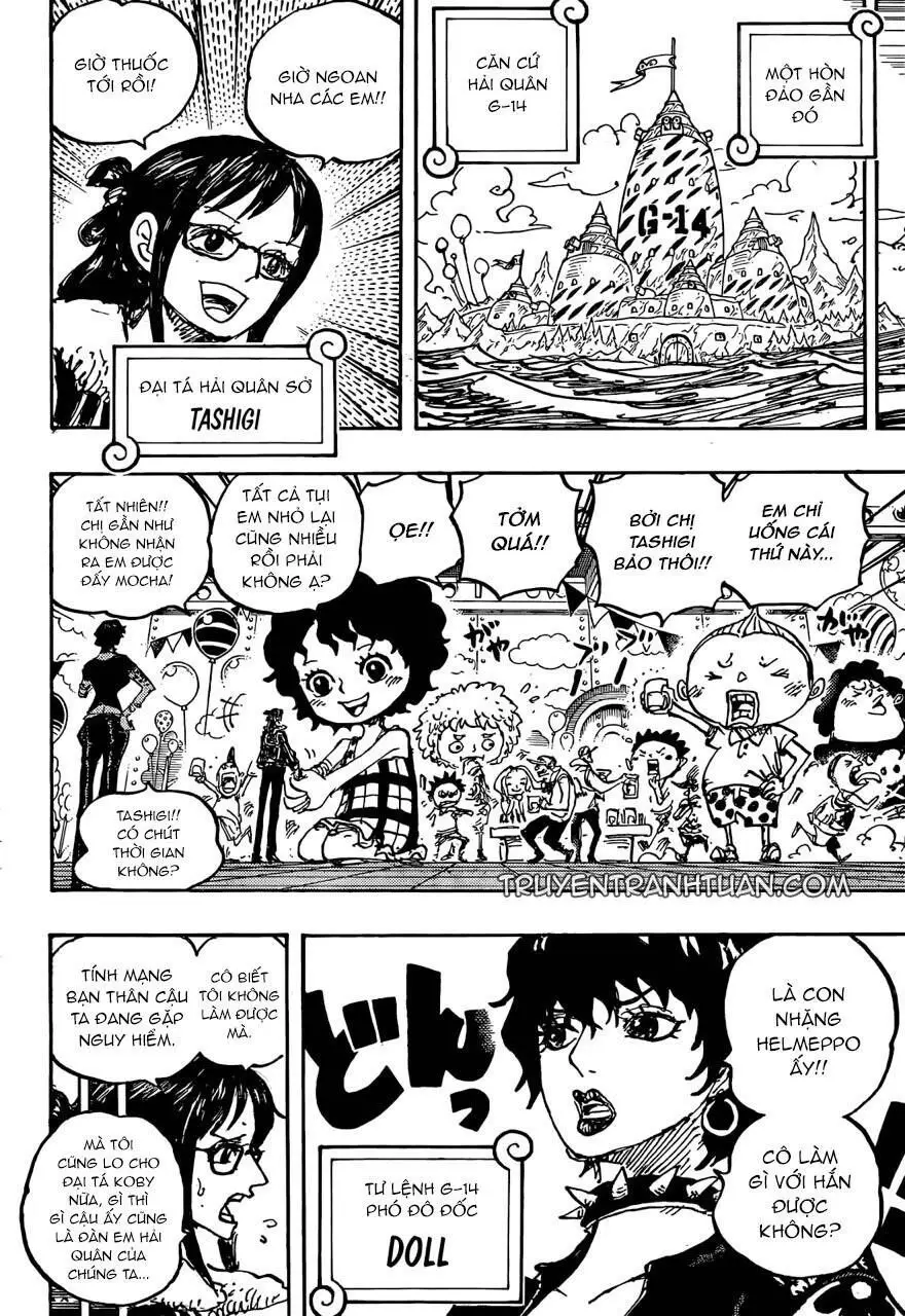One Piece Chương 1061 – trang 9