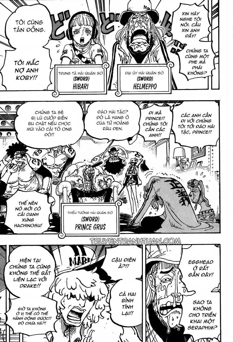 One Piece Chương 1061 – trang 10
