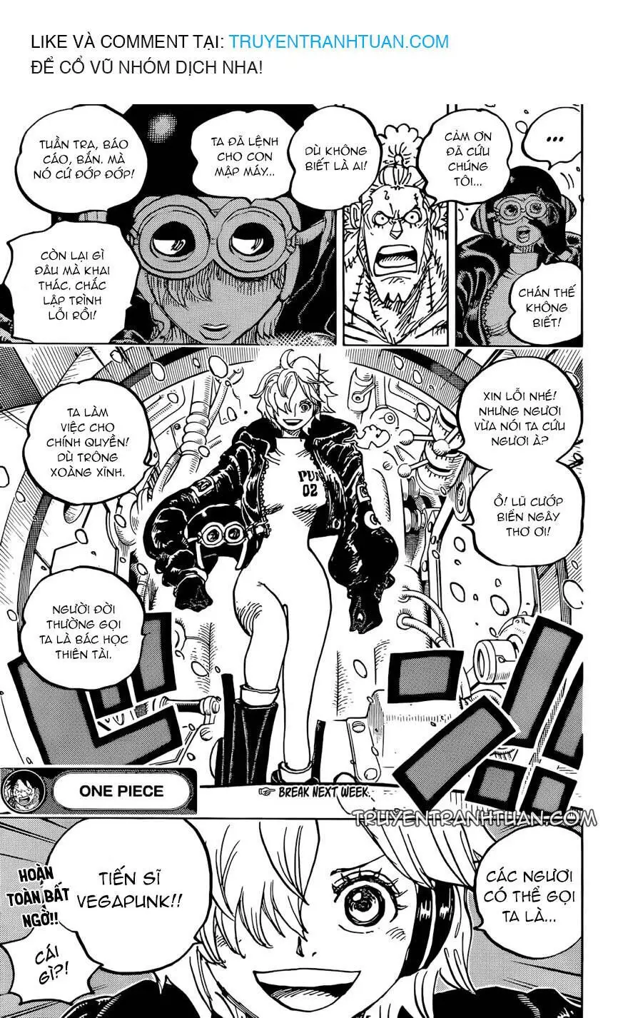 One Piece Chương 1061 – trang 14