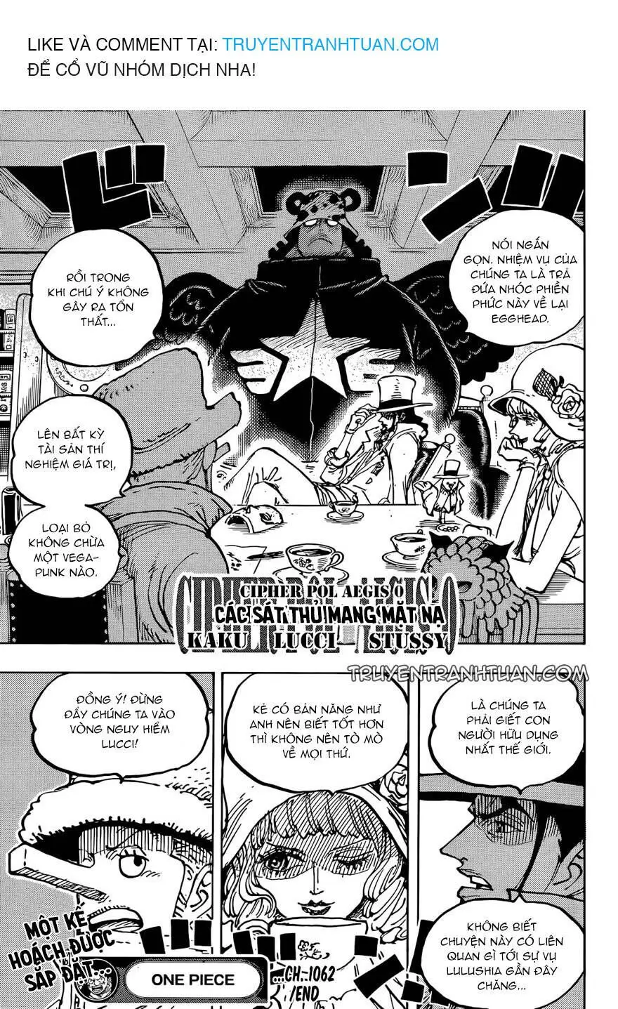 One Piece Chương 1062 – trang 16