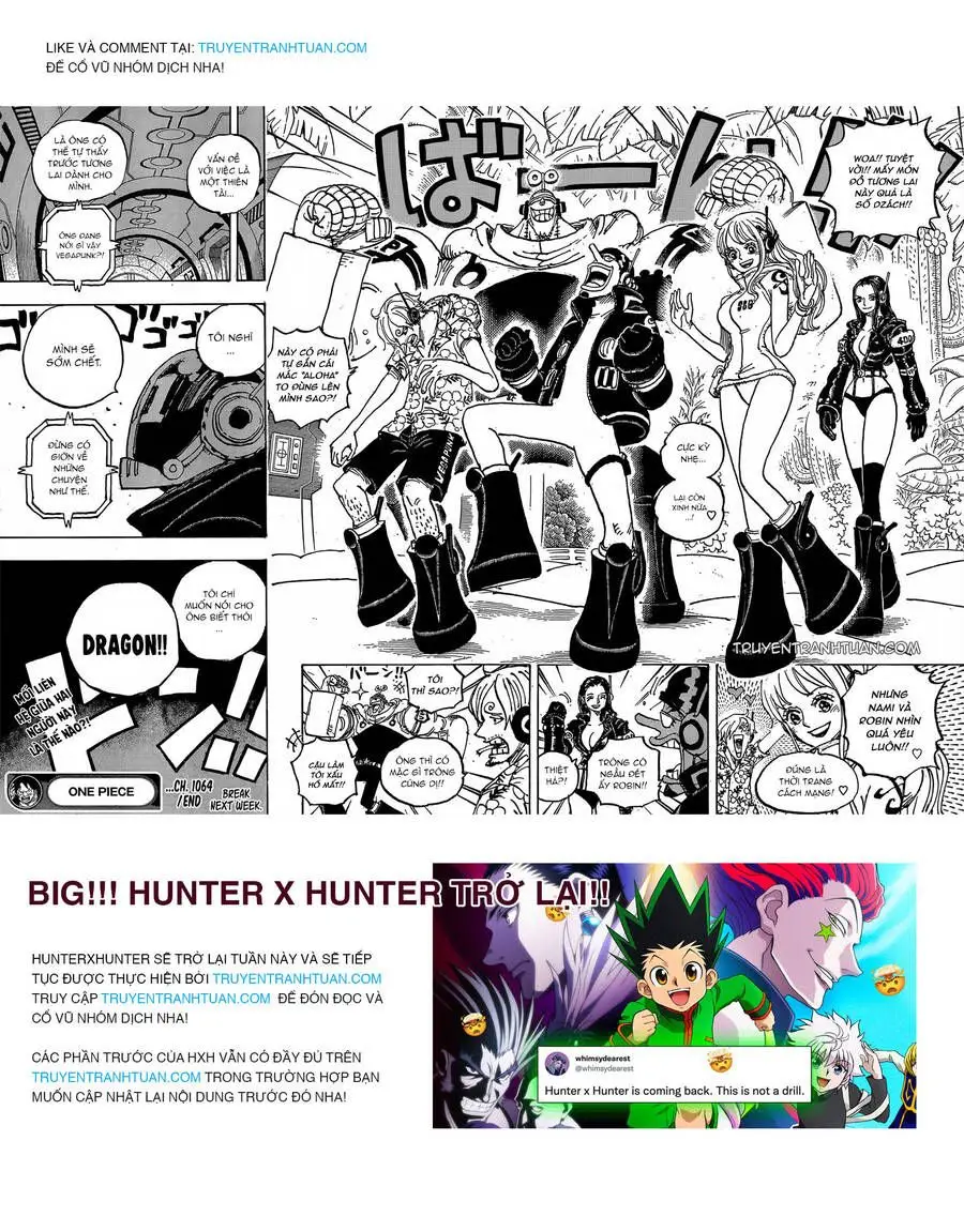 One Piece Chương 1064 – trang 14