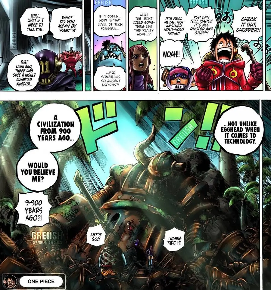 One Piece Chương 1065 – trang 18