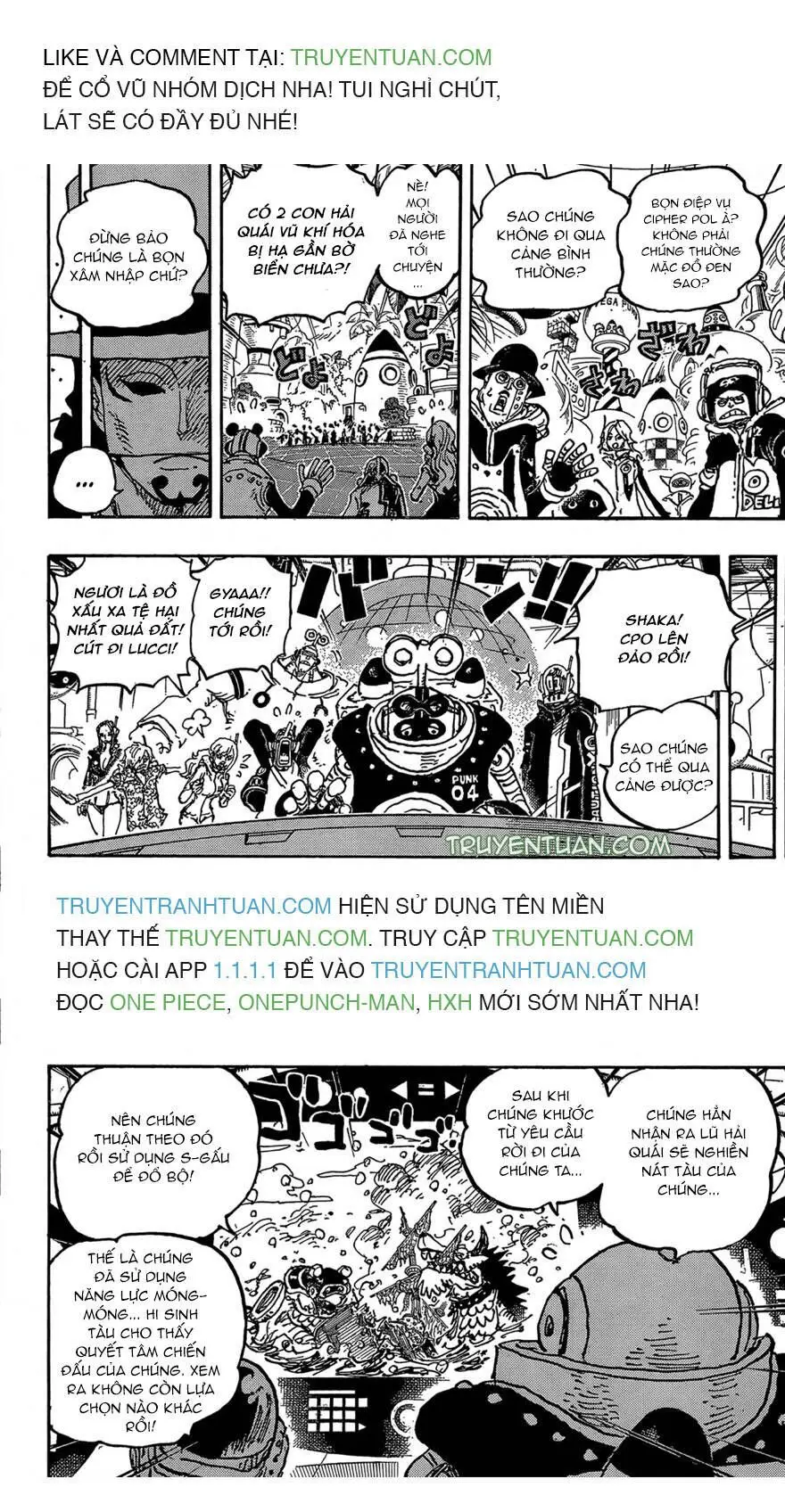 One Piece Chương 1068 – trang 11
