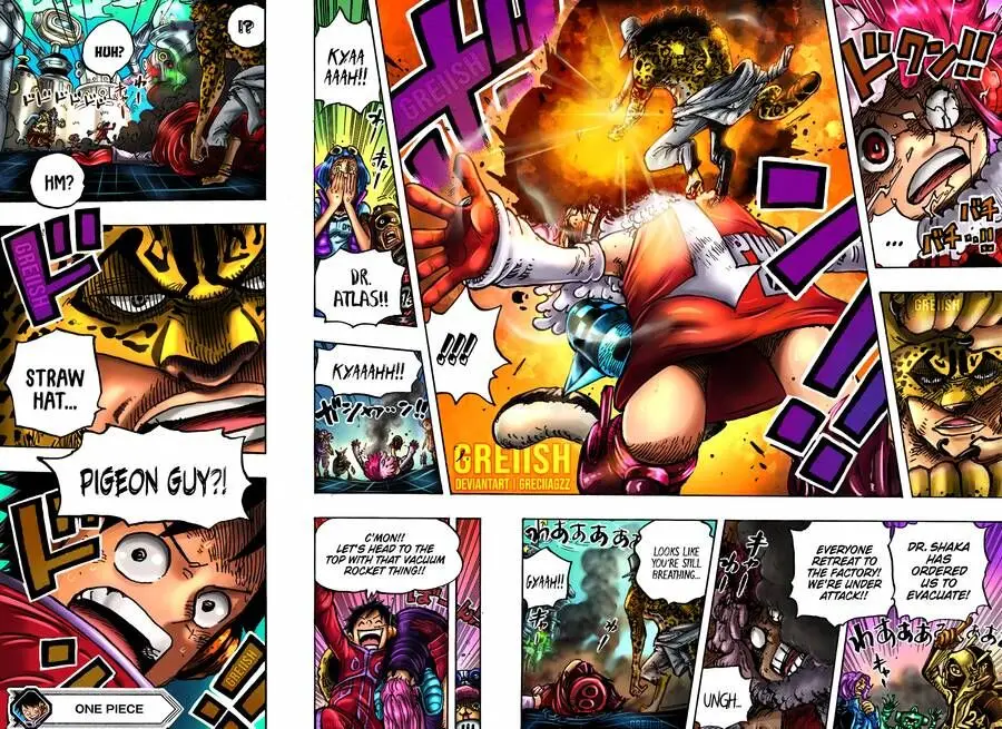 One Piece Chương 1068 – trang 18