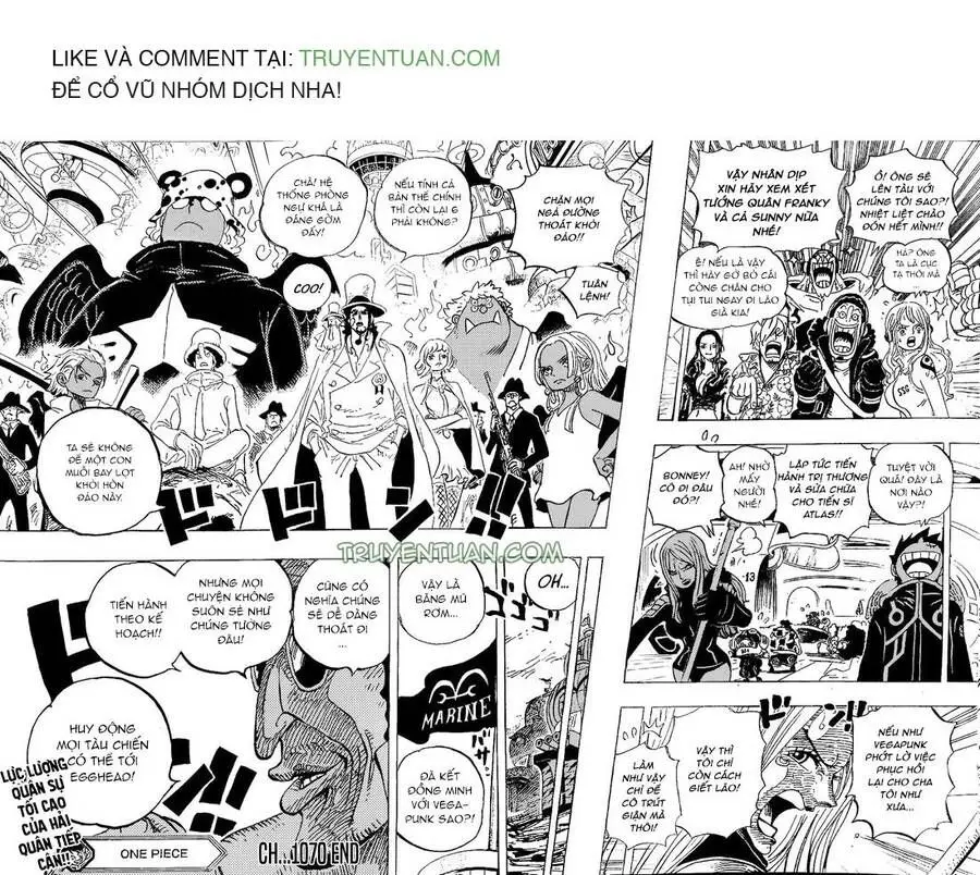 One Piece Chương 1070 – trang 16