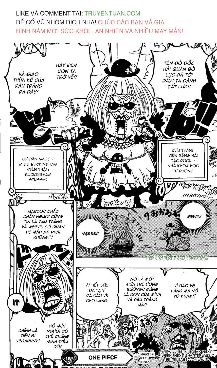 One Piece Chương 1073 – trang 14