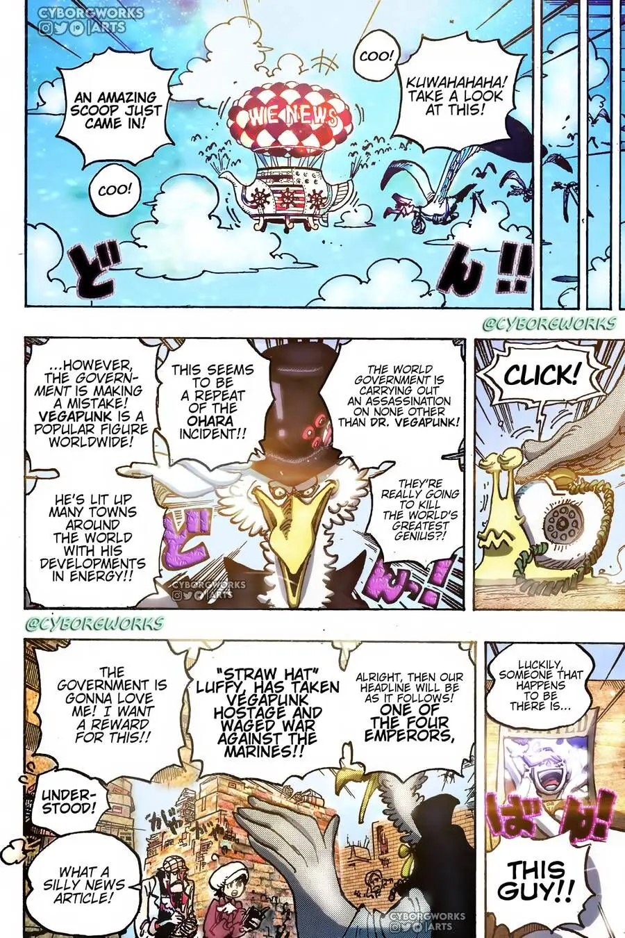One Piece Chương 1074 – trang 19